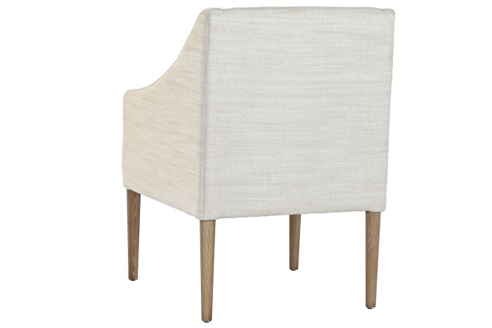 DECAPE WHITE ARMCHAIR