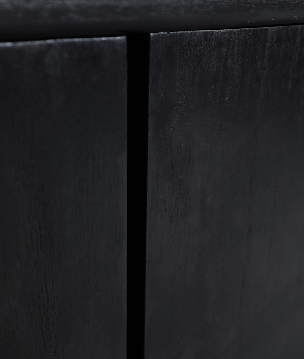 BLACK WOOD SIDEBOARD DEMMIN