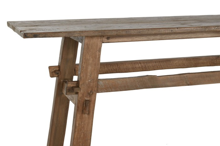 RUSTIC TEAK ENTRYWAY TABLE 140cm