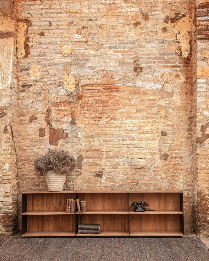 Библиотека GEOX от тиково дърво 240 см