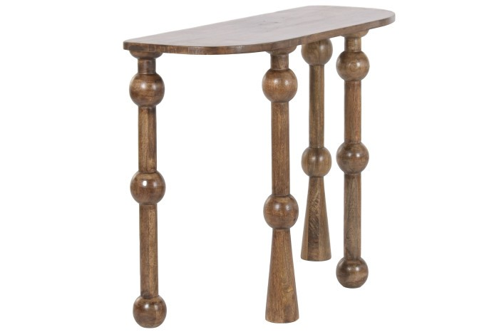 MANGO WOOD CONSOLE TABLE