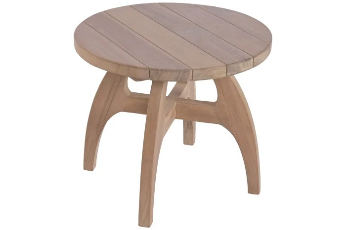 OUTDOOR TEAK WOOD AUXILIARY TABLE