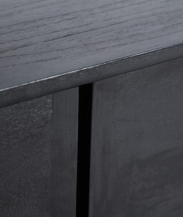 BLACK WOOD SIDEBOARD DEMMIN