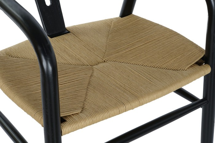 ELM WOOD AND FIBER CHAIR IN BLACK 10