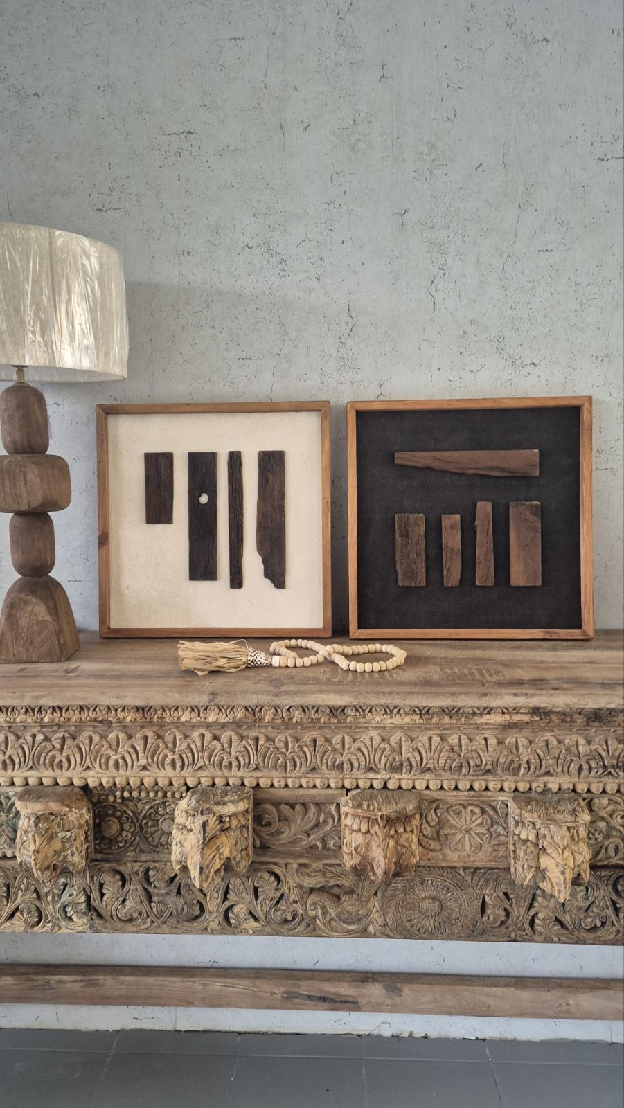 RECYCLED WOOD PICTURE 52/52 SET 2