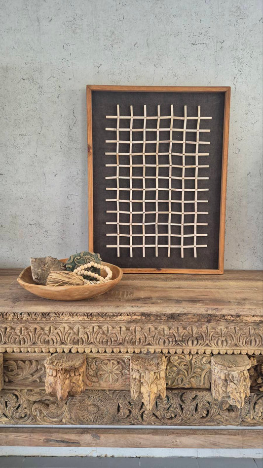 КАРТИНА РЕЦИКЛИРАНА ДЪРВЕСИНА 62/82