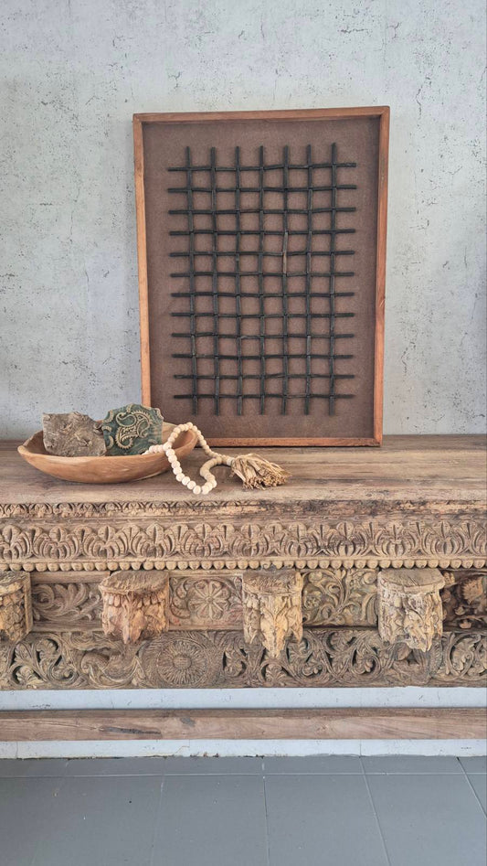 КАРТИНА РЕЦИКЛИРАНА ДЪРВЕСИНА 62/82