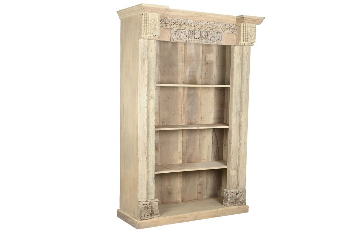 HAND CRAFT UNIQUE BOOKSHELF FROM TEAK WOOD 150 cm