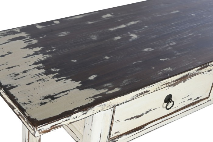 Бяла винтидж конзолна маса 174 см 