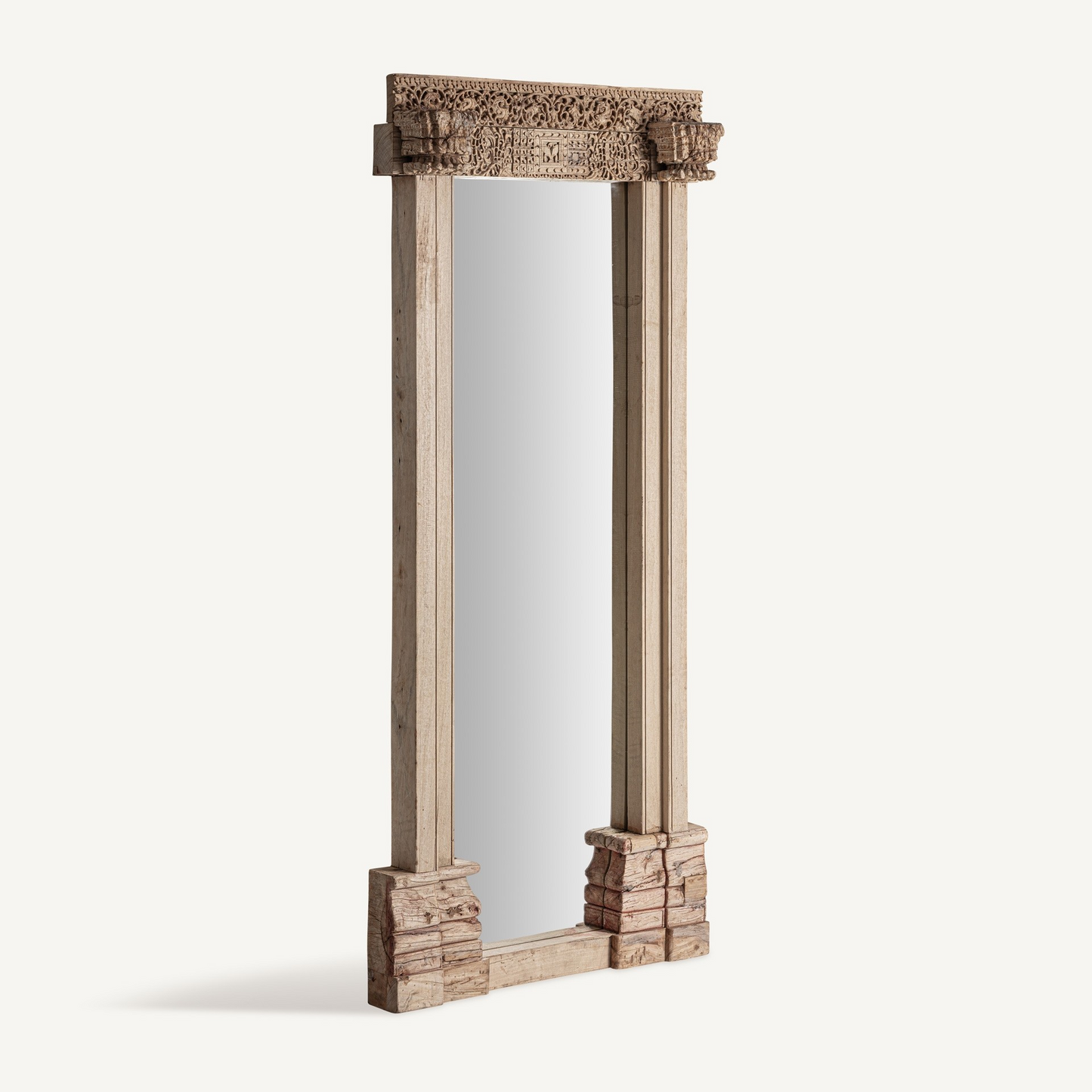 UNIQUE TEAK WOOD MIRROR 205cm