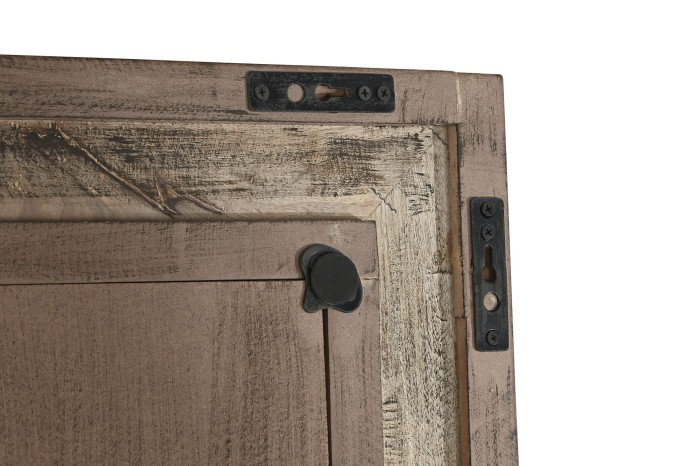 MANGO WOOD MIRROR 3D 183cm