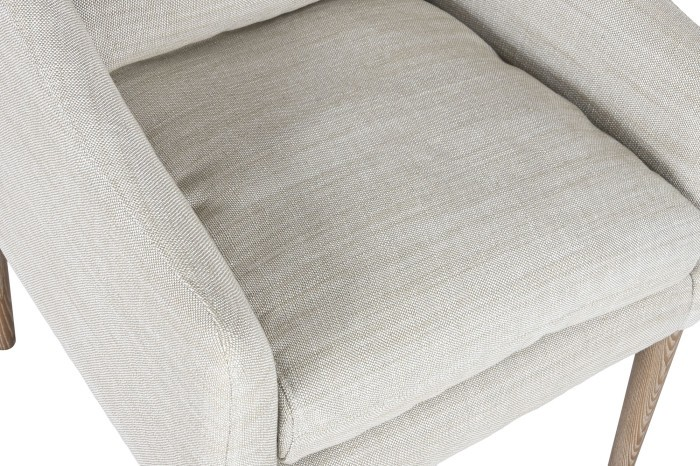 DECAPE WHITE ARMCHAIR