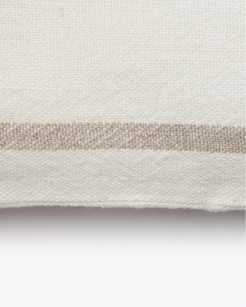 Ленен калъф за възглавница с цип 60/40 