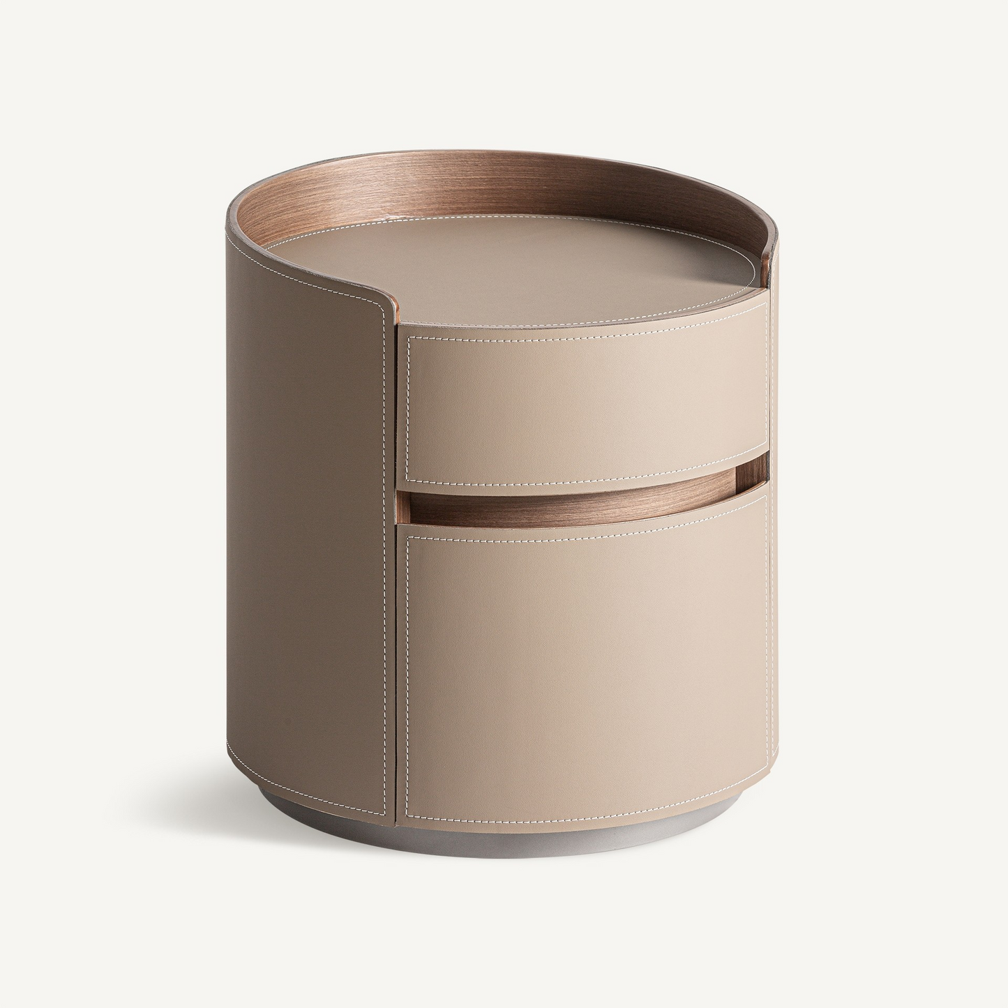 Нощно шкафче от кожа Kandern