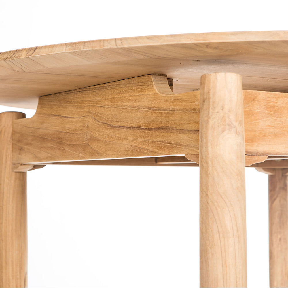 КРЪГЛА МАСА ОТ ТИК БЕРЛИН 100 см