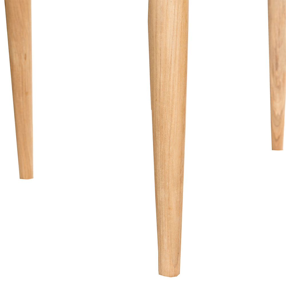 КРЪГЛА МАСА ОТ ТИК БЕРЛИН 100 см