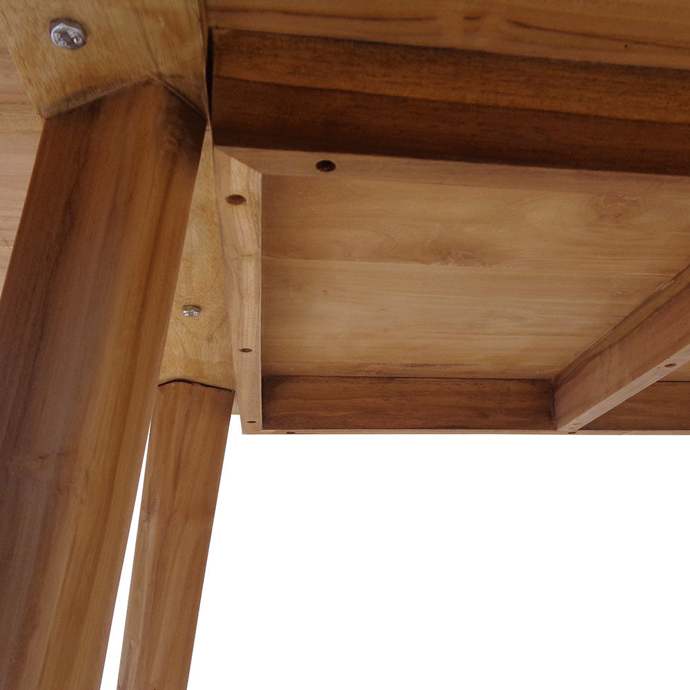 Трапезна маса от тиково дърво PLANET*120 