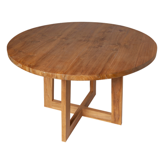 КРЪГЛА МАСА ОТ ТИК BEGUR 120 см