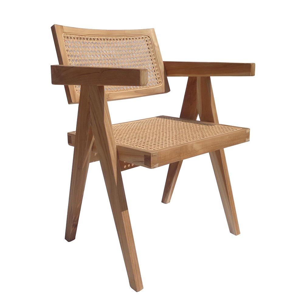 ДВОЕН СТОЛ ОТ ТИК И РАТАН