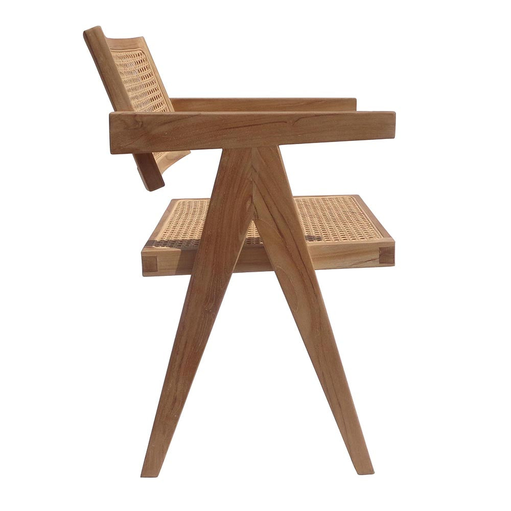 ДВОЕН СТОЛ ОТ ТИК И РАТАН