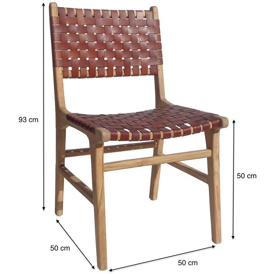 Трапезен стол ZUZI BROWN 