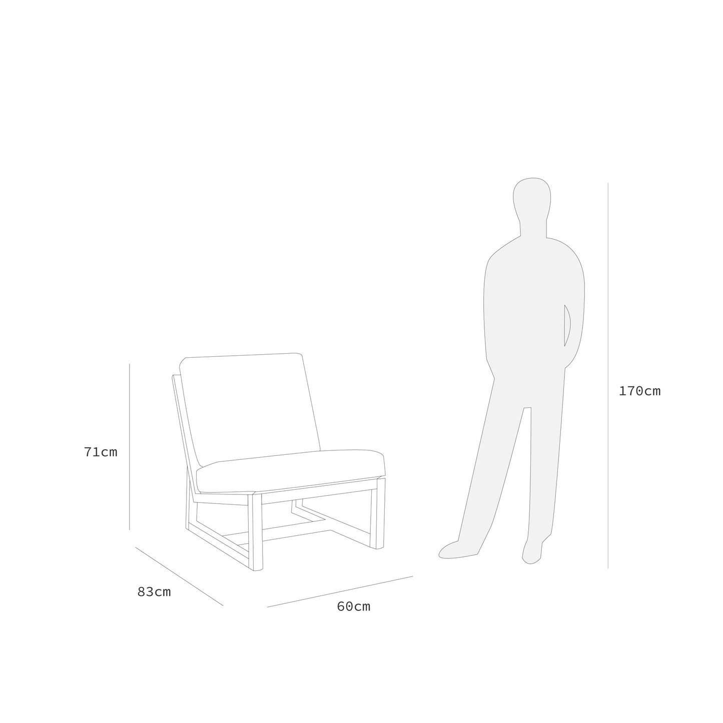 LEGO ВЪНШНО КРЕСЛО